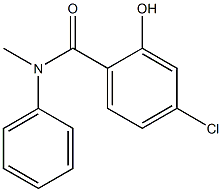 4-chloro-2-hydroxy-N-methyl-N-phenylbenzamide,,结构式