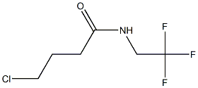 4-chloro-N-(2,2,2-trifluoroethyl)butanamide Structure