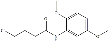 4-chloro-N-(2,5-dimethoxyphenyl)butanamide