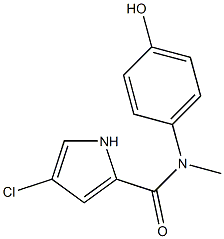 4-chloro-N-(4-hydroxyphenyl)-N-methyl-1H-pyrrole-2-carboxamide