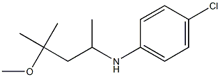  4-chloro-N-(4-methoxy-4-methylpentan-2-yl)aniline