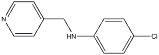 4-chloro-N-(pyridin-4-ylmethyl)aniline