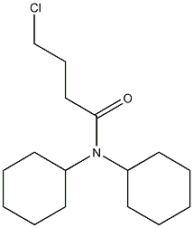 4-chloro-N,N-dicyclohexylbutanamide Struktur