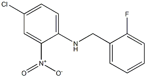 4-chloro-N-[(2-fluorophenyl)methyl]-2-nitroaniline