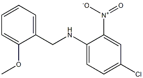 4-chloro-N-[(2-methoxyphenyl)methyl]-2-nitroaniline