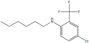 4-chloro-N-hexyl-2-(trifluoromethyl)aniline