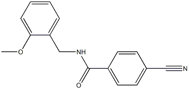4-cyano-N-(2-methoxybenzyl)benzamide|