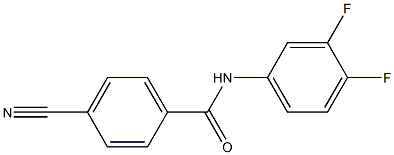 4-cyano-N-(3,4-difluorophenyl)benzamide