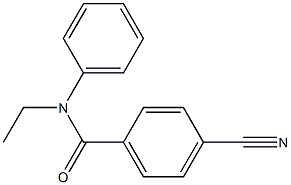 4-cyano-N-ethyl-N-phenylbenzamide Structure