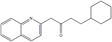 4-cyclohexyl-1-(quinolin-2-yl)butan-2-one|