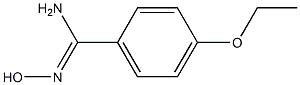 4-ethoxy-N'-hydroxybenzenecarboximidamide Struktur