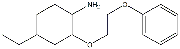 4-ethyl-2-(2-phenoxyethoxy)cyclohexan-1-amine Structure