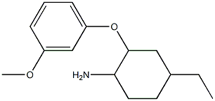  4-ethyl-2-(3-methoxyphenoxy)cyclohexanamine