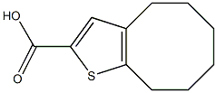 4H,5H,6H,7H,8H,9H-cycloocta[b]thiophene-2-carboxylic acid,,结构式