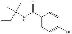 4-hydroxy-N-(2-methylbutan-2-yl)benzamide Structure