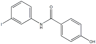 4-hydroxy-N-(3-iodophenyl)benzamide Structure