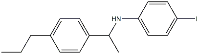 4-iodo-N-[1-(4-propylphenyl)ethyl]aniline