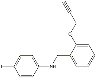 4-iodo-N-{[2-(prop-2-yn-1-yloxy)phenyl]methyl}aniline