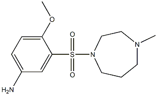 4-methoxy-3-[(4-methyl-1,4-diazepane-1-)sulfonyl]aniline