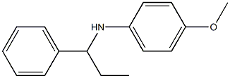  4-methoxy-N-(1-phenylpropyl)aniline