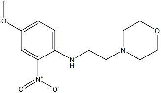 4-methoxy-N-[2-(morpholin-4-yl)ethyl]-2-nitroaniline