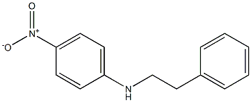 4-nitro-N-(2-phenylethyl)aniline Struktur