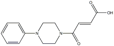 4-oxo-4-(4-phenylpiperazin-1-yl)but-2-enoic acid