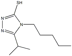  4-pentyl-5-(propan-2-yl)-4H-1,2,4-triazole-3-thiol