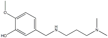 5-({[3-(dimethylamino)propyl]amino}methyl)-2-methoxyphenol|