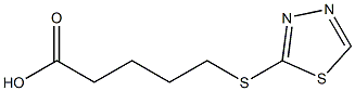 5-(1,3,4-thiadiazol-2-ylsulfanyl)pentanoic acid