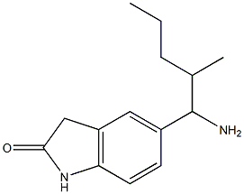 5-(1-amino-2-methylpentyl)-2,3-dihydro-1H-indol-2-one