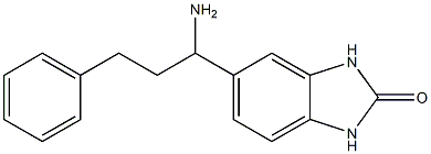 5-(1-amino-3-phenylpropyl)-2,3-dihydro-1H-1,3-benzodiazol-2-one Structure