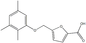 5-(2,3,5-trimethylphenoxymethyl)furan-2-carboxylic acid,,结构式