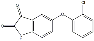 5-(2-chlorophenoxy)-1H-indole-2,3-dione