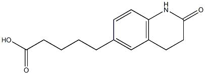 5-(2-oxo-1,2,3,4-tetrahydroquinolin-6-yl)pentanoic acid