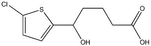  5-(5-chlorothiophen-2-yl)-5-hydroxypentanoic acid