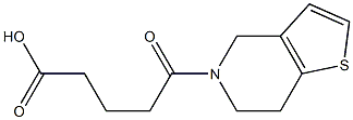 5-(6,7-dihydrothieno[3,2-c]pyridin-5(4H)-yl)-5-oxopentanoic acid