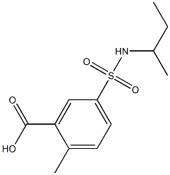 5-(butan-2-ylsulfamoyl)-2-methylbenzoic acid|