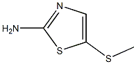 5-(methylthio)-1,3-thiazol-2-amine,,结构式