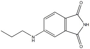 5-(propylamino)-2,3-dihydro-1H-isoindole-1,3-dione 结构式