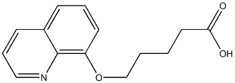 5-(quinolin-8-yloxy)pentanoic acid