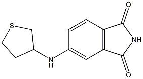 5-(thiolan-3-ylamino)-2,3-dihydro-1H-isoindole-1,3-dione Struktur