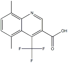 5,8-dimethyl-4-(trifluoromethyl)quinoline-3-carboxylic acid