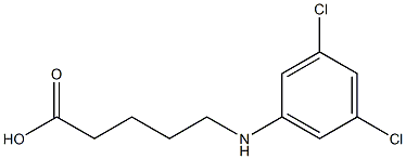 5-[(3,5-dichlorophenyl)amino]pentanoic acid