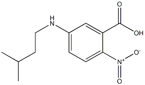  5-[(3-methylbutyl)amino]-2-nitrobenzoic acid