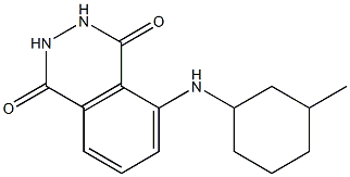 5-[(3-methylcyclohexyl)amino]-1,2,3,4-tetrahydrophthalazine-1,4-dione