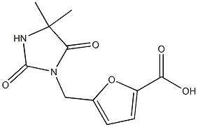 5-[(4,4-dimethyl-2,5-dioxoimidazolidin-1-yl)methyl]furan-2-carboxylic acid