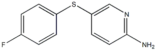  5-[(4-fluorophenyl)sulfanyl]pyridin-2-amine