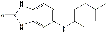 5-[(5-methylhexan-2-yl)amino]-2,3-dihydro-1H-1,3-benzodiazol-2-one Structure