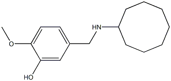 5-[(cyclooctylamino)methyl]-2-methoxyphenol|